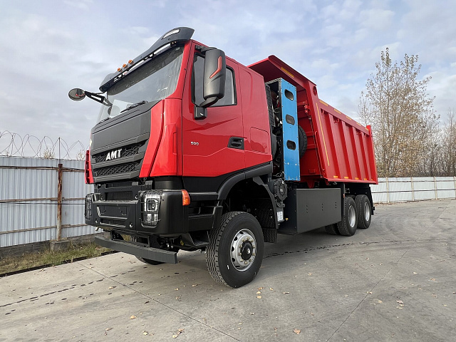 Самосвал АМТ 658910 6х6 CNG(Метан) кузов 18 м3