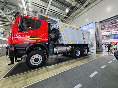 Самосвал АМТ (LNG) 6x6 с кузовом 20 м3