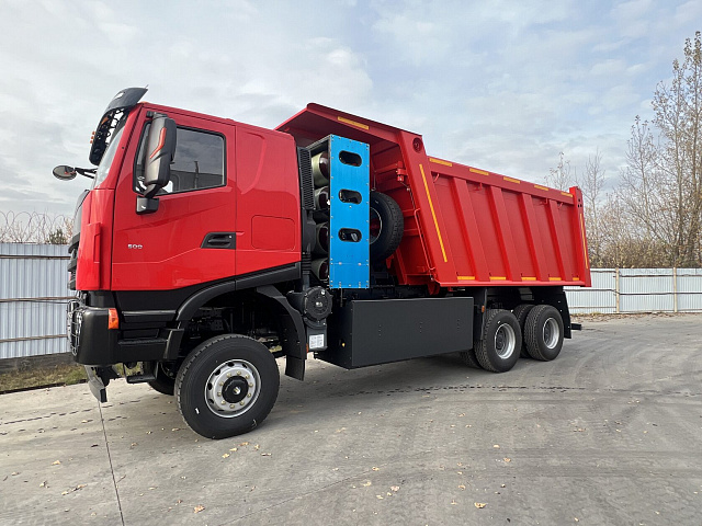 Самосвал АМТ 658910 6х6 CNG(Метан) кузов 18 м3