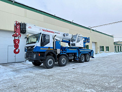 Автокран КС-65760 60 тонн на шасси АМТ (8х8)